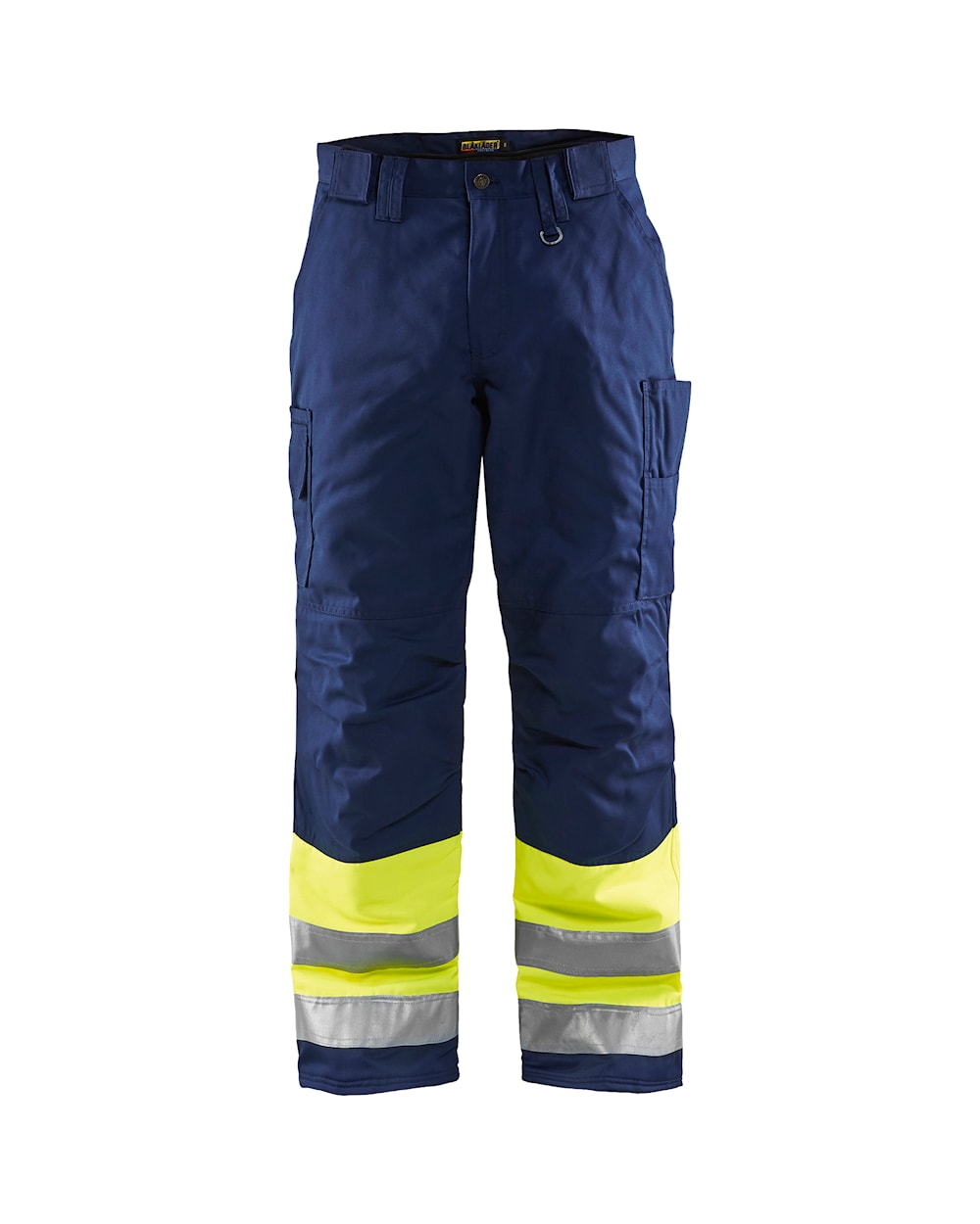 Blaklader Hi-Vis Winter Trousers 1862 - Hi-Vis Yellow/Navy Blue