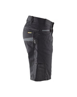 Blaklader Service Shorts 1499 #colour_black-dark-grey