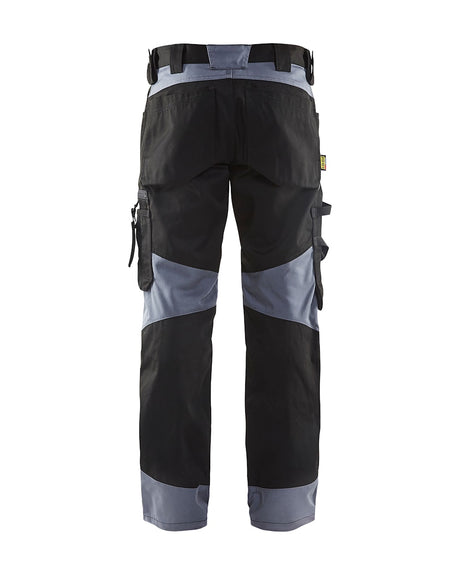 Blaklader Trousers without Nail Pockets 1556 #colour_black-grey