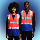 Regatta Professional Hi-Vis Pro Two Tone Vest - Orange/Black