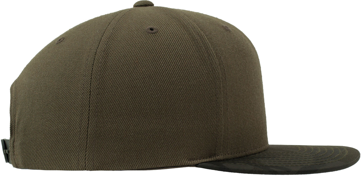 Flexfit By Yupoong Camo Visor Snapback (6089Cv)