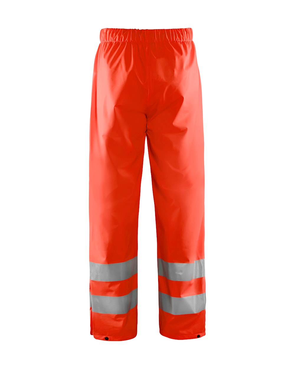 Blaklader Rain Trousers Hi-Vis Level 1 1384 #colour_red-hi-vis