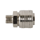 Silverline Euro Air Line Male Thread Quick Coupler