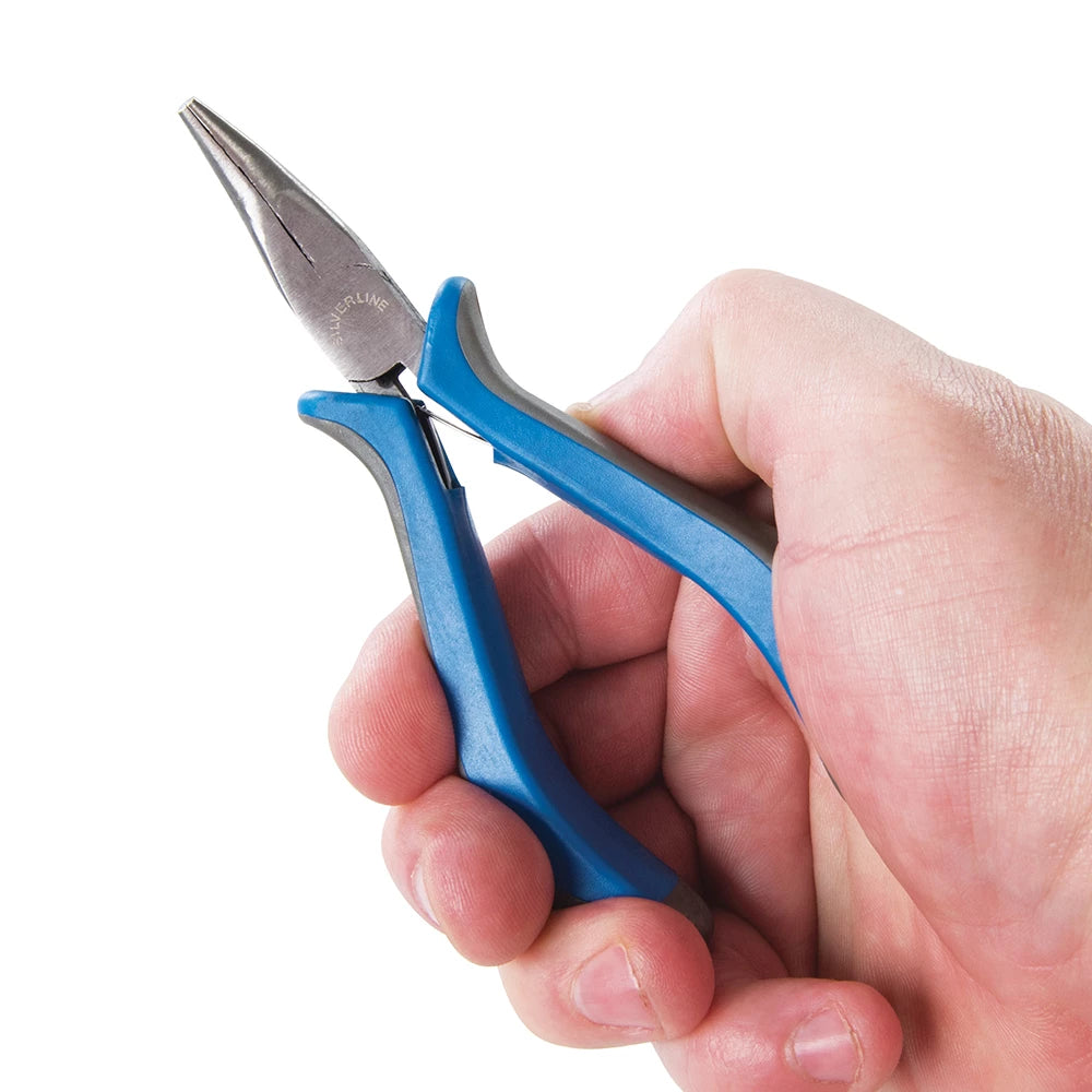 Silverline Bent Nose Mini Pliers