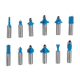 Silverline 12mm TCT Router Bit Set 12Pce