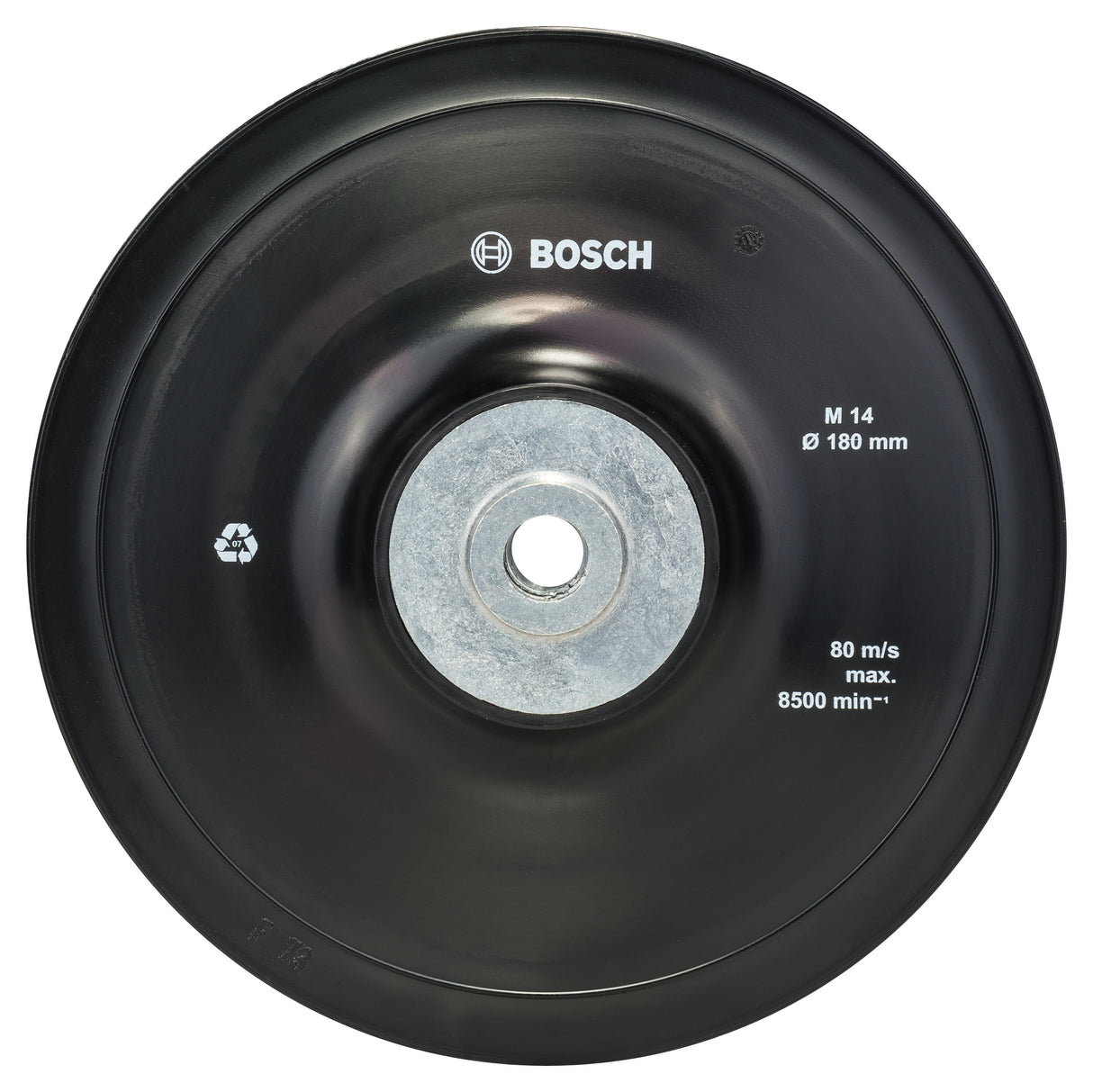 Bosch Professional Backing Pad - Standard M14, 180mm, 8,500 RPM