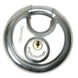 Silverline Stainless Steel Disc Padlock