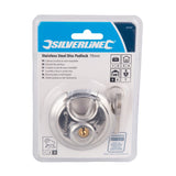 Silverline Stainless Steel Disc Padlock