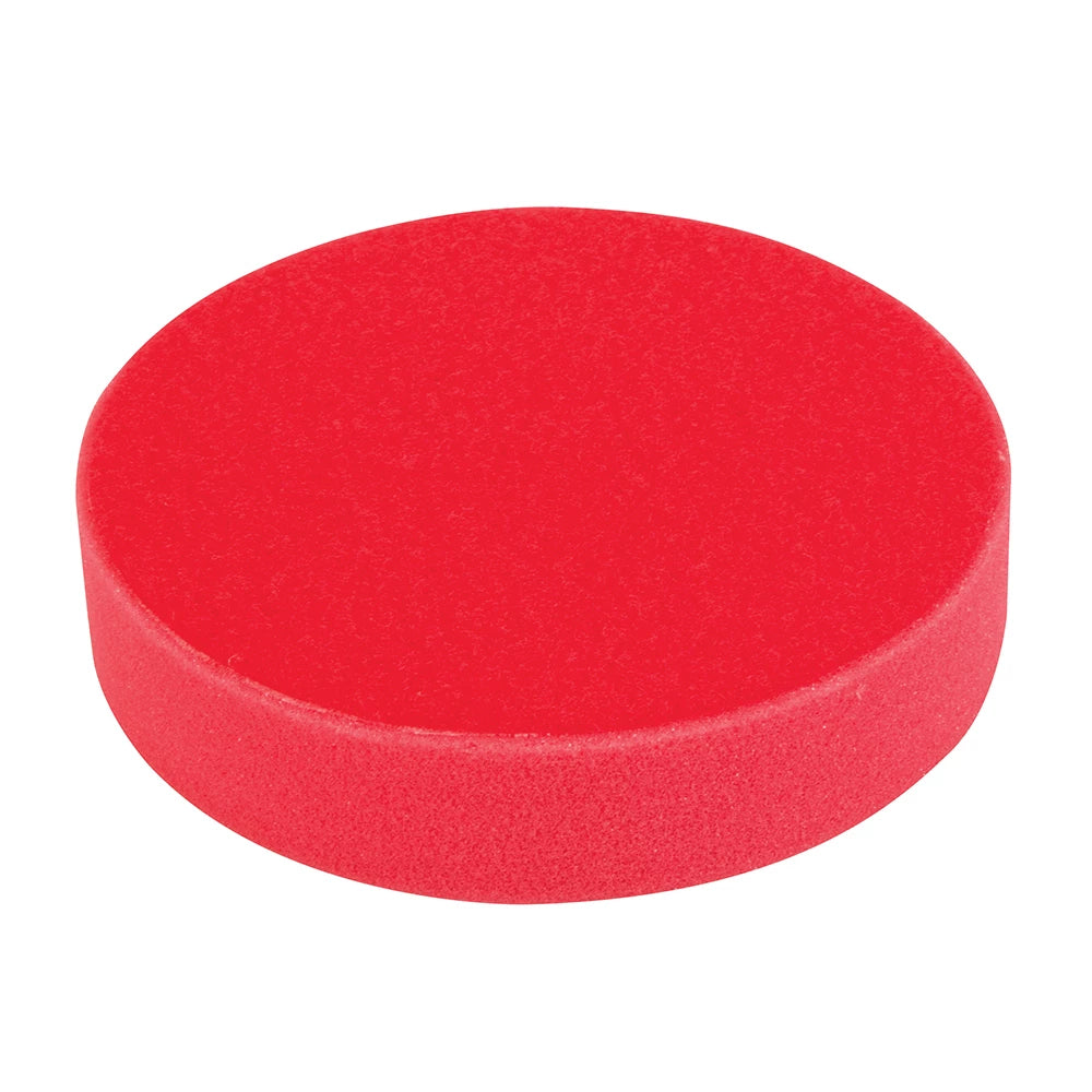 Silverline Hook & Loop Polishing Foam Head - Ultra-Soft Red