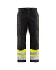 Blaklader Hi-Vis Trousers 1564 - Black/Hi-Vis Yellow