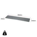 Draper Tools Bunker Modular Stainless Steel Worktop, 680mm