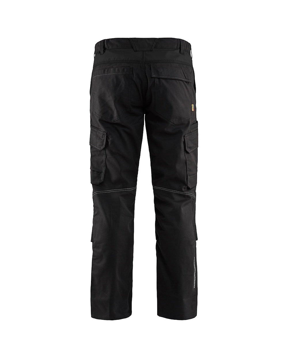 Blaklader Industry Trousers Stretch with Knee Pad Pockets 1448 - Black #colour_black