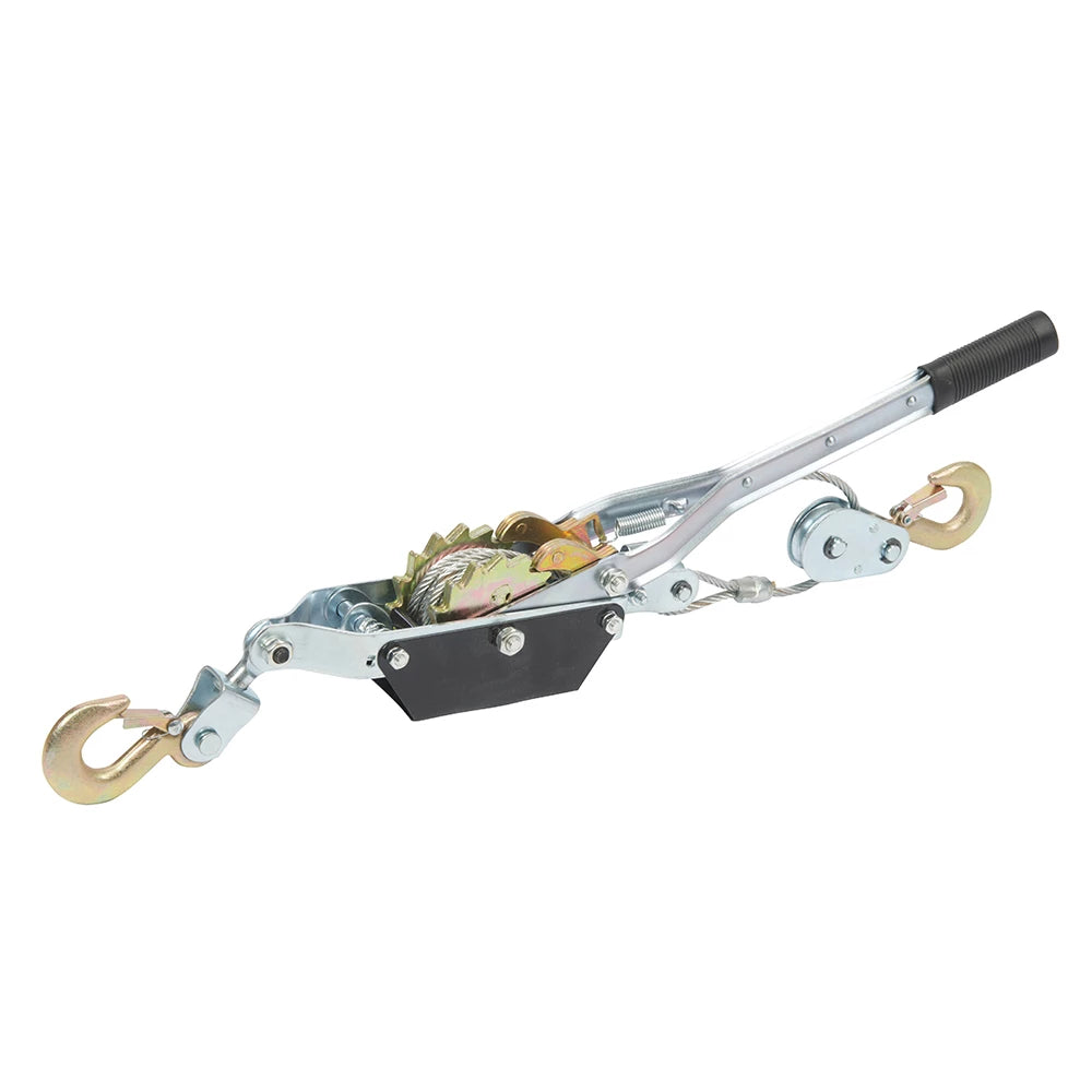 Silverline Heavy Duty Hand Cable Puller - 2000kg / 3m Cable