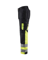 Blaklader Hi-Vis Trousers 15291860 - Black/Hi-Vis Yellow