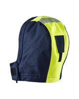 Blaklader Multinorm Winter Hood 2167 #colour_navy-blue-hi-vis-yellow