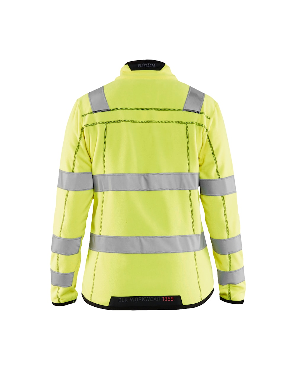 Blaklader Women's Microfleece Jacket Hi-Vis 4966 #colour_hi-vis-yellow