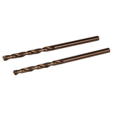 Silverline Cobalt Drill Bits 2Pk