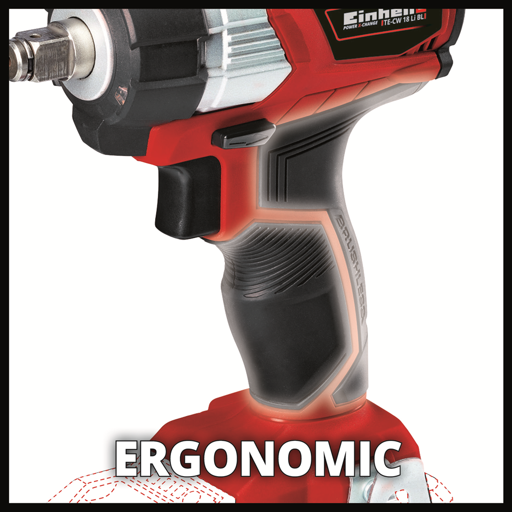 Einhell Power X-Change 18V 215Nm Brushless Impact Wrench - Body Only