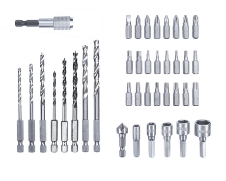 Einhell 39pc Assorted Drill and Screwdriver Bit Set