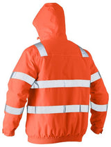 Bisley Taped Hi-Vis Wet Weather Bomber Jacket