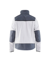 Blaklader Windproof Fleece Jacket 4955 #colour_white-grey