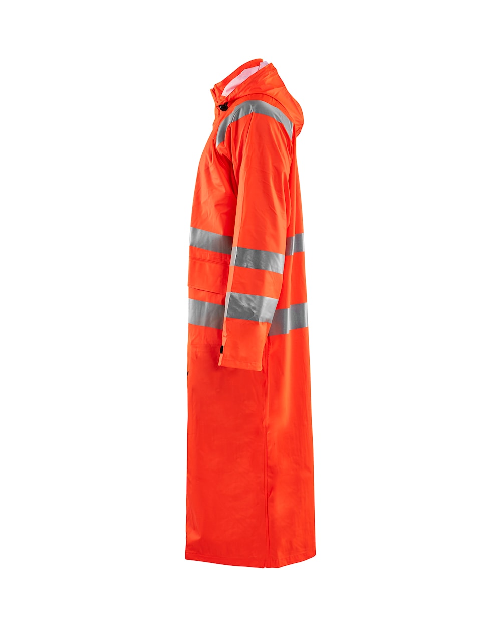 Blaklader Rain Coat Hi-Vis Level 1 4325 #colour_orange