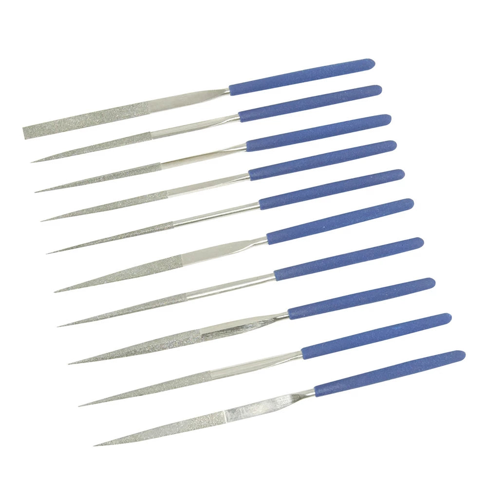 Silverline Diamond Needle File Set 10Pce