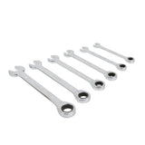 Silverline Fixed Head Ratchet Spanner Set 6Pce