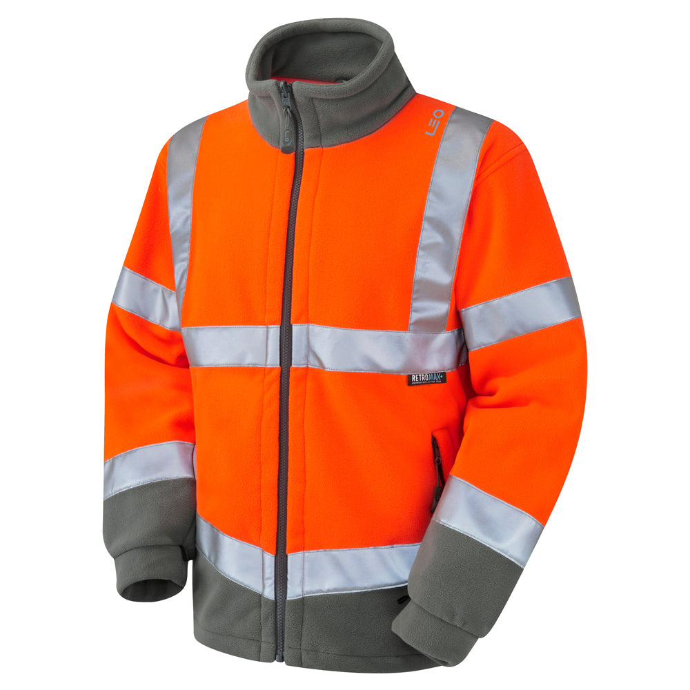 Leo Workwear HARTLAND Leo EcoViz Fleece Jacket