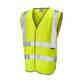 Leo Workwear ARLINGTON Leo EcoViz Mesh Waistcoat