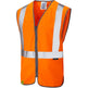 Leo Workwear EGGESFORD Leo EcoViz Rail Zip Waistcoat