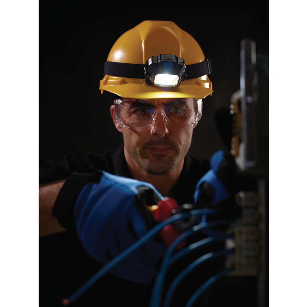 Draper Tools Cob/Smd Led Wireless/Usb Rechargeable Head Torch, 6W, 400 Lumens, Usb-C Cable Supplied