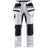 Blaklader Painter Trousers with Stretch 1910 #colour_white-black