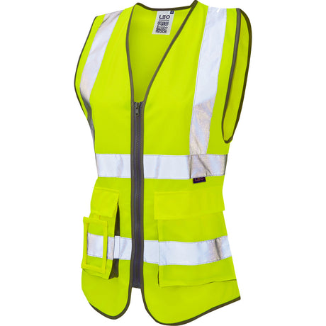 Leo Workwear LYNMOUTH Leo EcoViz Womens Superior Waistcoat