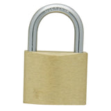 Silverline Brass Padlock Keyed Alike 4Pk