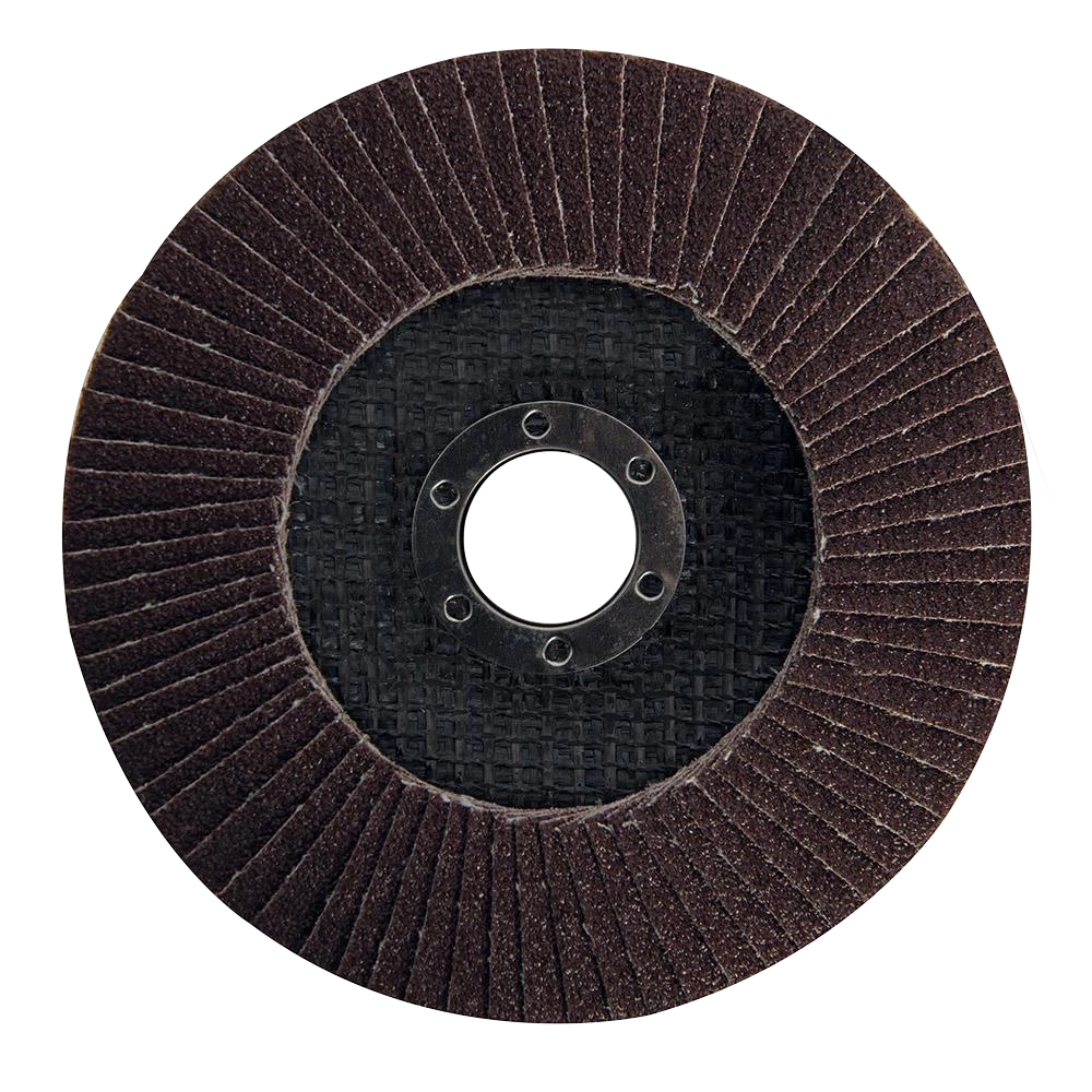 Silverline Aluminium Oxide Flap Disc - 125mm 60 Grit