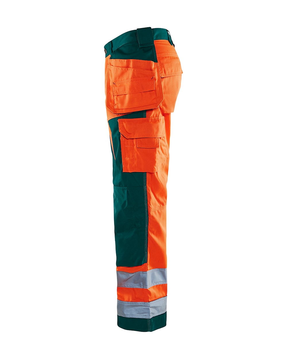 Blaklader Hi-Vis Craftsman Trousers 1568 - Orange/Green