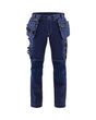 Blaklader Women's Craftsman Trousers with Stretch 7130 #colour_navy-blue