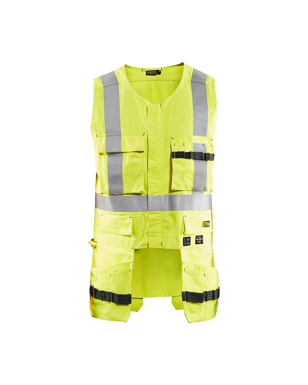 Blaklader Multinorm Waistcoat Inherent 3089 #colour_hi-vis-yellow