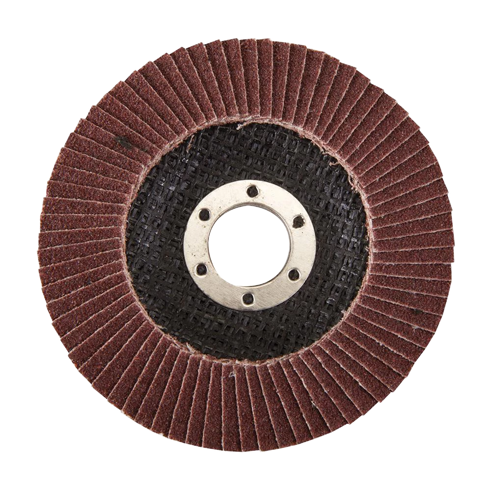 Silverline Aluminium Oxide Flap Disc - 115mm 80 Grit