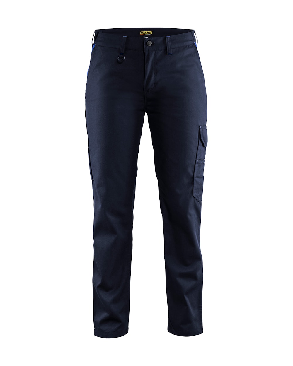 Blaklader Women's Industry Trousers 7104 #colour_navy-blue-cornflower-blue