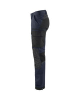 Blaklader 4-Way-Stretch Service Trousers 1422 - Dark Navy / Black