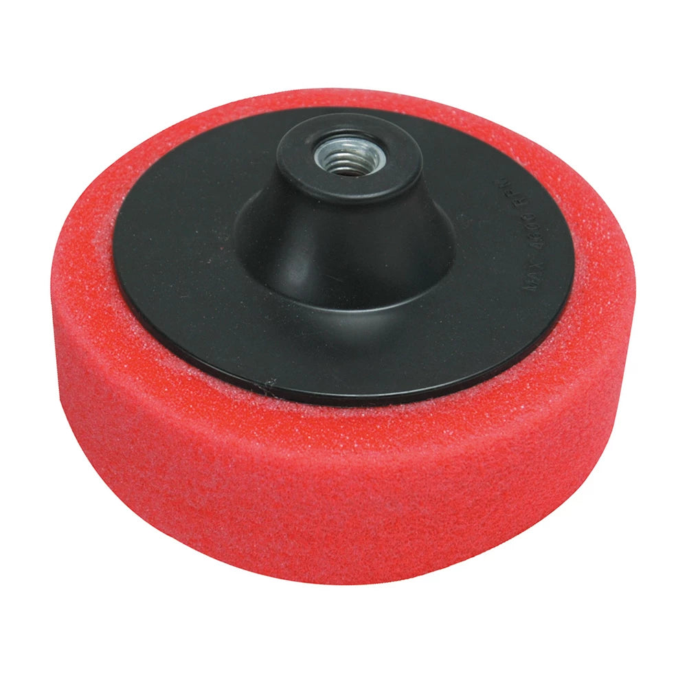 Silverline M14 Foam Polishing Head - 150mm Ultra-Soft Red