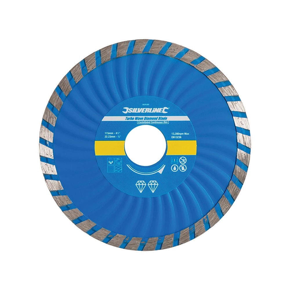 Silverline Turbo Wave Diamond Blade