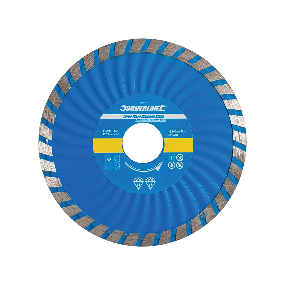 Silverline Turbo Wave Diamond Blade