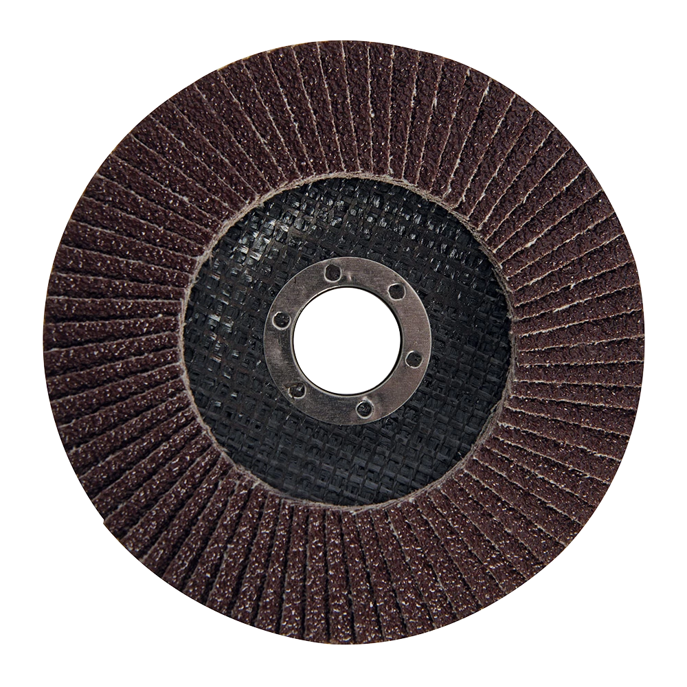 Silverline Aluminium Oxide Flap Disc - 125mm 40 Grit