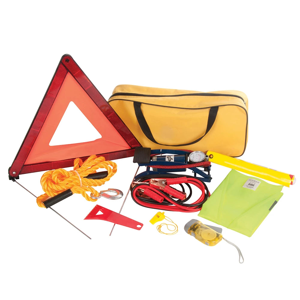 Silverline Car Emergency Kit 9Pce