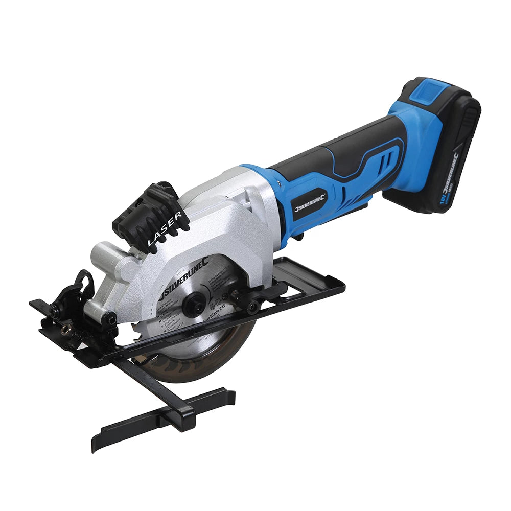 Silverline 18V Mini Circular Saw 115mm