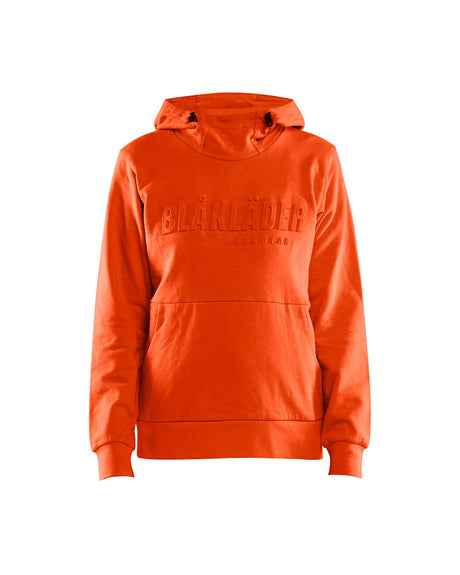 Blaklader Women's Hoodie 3D 3560 #colour_orange-red