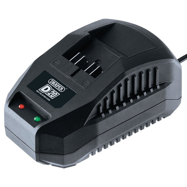 Draper Tools D20 20V Li-Ion Battery Charger, 2.4A